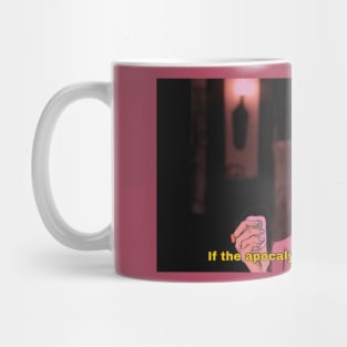 "If the Apocalypse comes, Beep Me" Mug